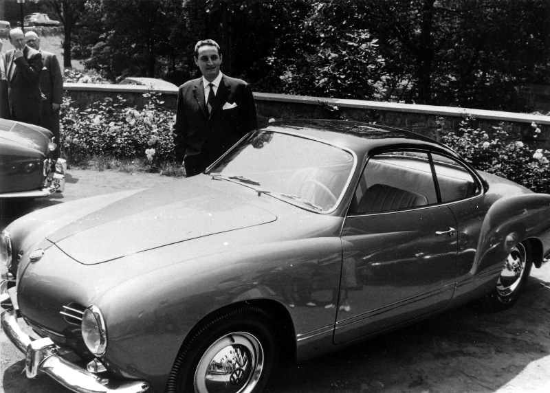 His most famous design was the VW KarmannGhia 1953 a scaled down Virgil 